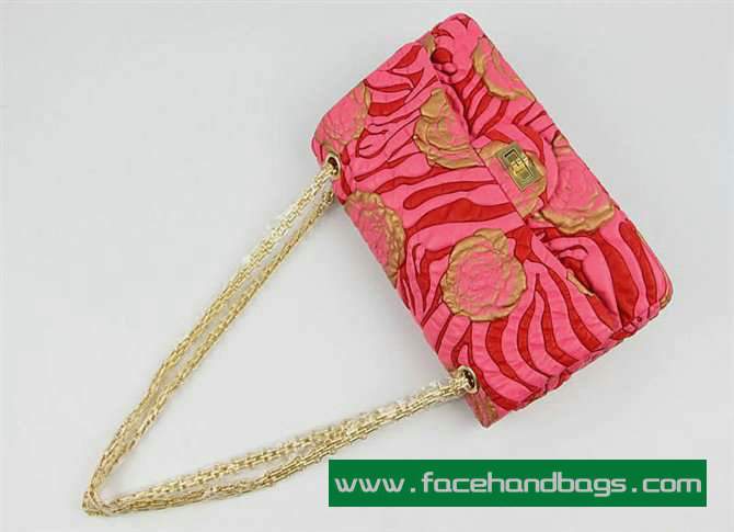 Chanel 2.55 Rose Handbag 50145 Gold Hardware-Pink Gold - Click Image to Close